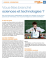 Vous êtes branchés Science & Technologie ?