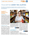 Vous aimez aider les autres ?