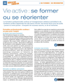 Se former, se réorienter...