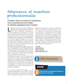 Alternance et insertion professionnelle